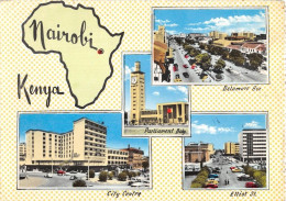 Delcampe - KENYA - NAIROBI - QUATRE VUES - Kenia