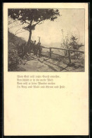 Delcampe - AK Campinggruppe Der Wandervogelbewegung Bestaunt Die Aussicht - Scouting