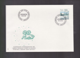 Delcampe - FDC Suisse  Année 1982  Premier Jour D ' émission   Bern   Signes Du Zodiaque - FDC