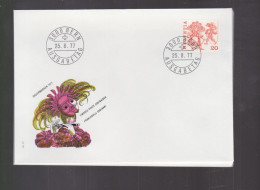 Delcampe - FDC Suisse  Année 1977    Premier Jour D ' émission  Bern    Timbres Postes Ordinaires - FDC