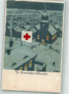 Delcampe - 39917707 - Leim Loest Sich Kirche Sign. Bober - Rotes Kreuz