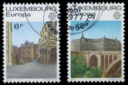 Delcampe - LUXEMBURG 1977 Nr 945-946 Gestempelt X55D07A - Oblitérés