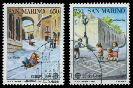 Delcampe - SAN MARINO 1989 Nr 1407-1408 Gestempelt X5CF03A - Gebruikt