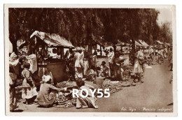 Delcampe - Eritrea Ex Colonia Italiana Adi Ugri Veduta Animatissima Mercato Indigeno Anni 30 (f.picc./v.retro) - Eritrea