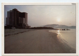 Delcampe - TROIA, Setúbal - Vista Da Praia E Empreendimento  (2 Scans) - Setúbal
