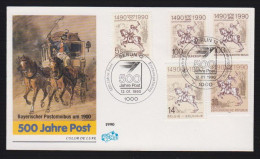 Delcampe - 500 Jahre Post , FDC , ESST "Berlin"  (8986) - Joint Issues