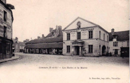 Delcampe - 91 - Essonne -  LIMOURS - Les Halles Et La Mairie - Limours