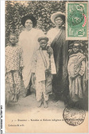Delcampe - CAR-ABQP9-0666-DAHOMEY - DAHOMEY - Notables Et Enfant Indigènes De Porto-novo - Dahomey