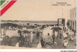 Delcampe - CAR-ABMP9-0789-AFRIQUE - LIBYE - TRIPOLITANIA - Bengasi - Mercato E Marina - Libyen
