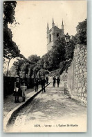 Delcampe - 1800 Vevey 1908 Foto AK Kirche St.Martin - 38194805 - Vevey