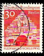 Delcampe - Berlin Poste Obl Yv:266 Mi:275 Nordertor Flensburg Schleswig (Beau Cachet Rond) - Monuments