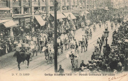 Delcampe - [-20%] BELGIQUE - Cortège Historique 1905 - Période Communale XIVe Siècle - Animé - DVD 12089 - Carte Postale Ancienne - Feiern, Ereignisse