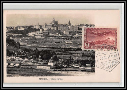 Delcampe - 57041 PA Aereo N°84 Madrid Palais Rey Avion Plane 1931 Espagne Spain Espana Carte Maximum (card) - Maximum Kaarten