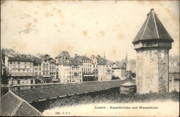 Delcampe - Luzern LU Kapellbruecke
Wasserturm - Sonstige & Ohne Zuordnung