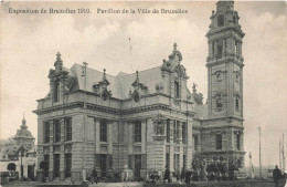 Delcampe - [-30%] BELGIQUE - Bruxelles - Exposition De Bruxelles 1910 - Pavillon De La Ville De Bruxelles - Carte Postale Ancienne - Weltausstellungen