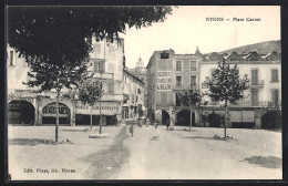 Delcampe - CPA Nyons, Place Carnot, Commerces - Nyons