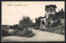 Delcampe - CPA Nyons, Promenade De Veaux - Nyons