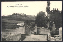 Delcampe - CPA Crest, Quartier Saint-Jean - Crest