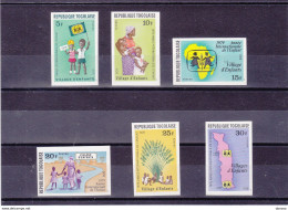 Delcampe - TOGO 1979  Année Internationale De L'enfant Yvert 954-959 ND, Michel 1360-1365 B NEUF** MNH - Togo (1960-...)