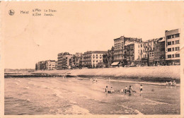 Delcampe - [-30%] BELGIQUE - Heist Sur Mer - La Digue - Carte Postale Ancienne - Heist