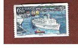 Delcampe - SVEZIA (SWEDEN) - SG 1982  -  1998 NORDIC: ALBATROS CRUISE SHIP  -   USED° - Gebraucht