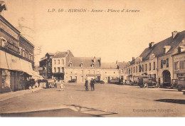 Delcampe - 02   .   N°201808   .   HIRSON.   PLACE D ARMES - Hirson