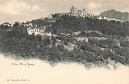 Delcampe - [-20%] SUISSE - Glion Caux Naye - Canton De Vaud Glion Hotel Belle - Marmillod Montreux - Carte Postale Ancienne - Montreux