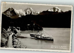 Delcampe - 3655 Sigriswil 1938 Foto AK Dampfschiff Beatenbucht Thunersee Eiger Mönc... - 38192130 - Sigriswil