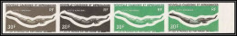 Delcampe - 92361 Nouvelle-Calédonie PA N°106 Natation Swiming Jeux Pacific Sud 1969 Dive Essai Proof Non Dentelé Imperf ** MNH - Imperforates, Proofs & Errors
