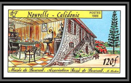Delcampe - 92318 Nouvelle-Calédonie N°558 Musée De Bourail Bagne Prison Museum Non Dentelé Imperf ** MNH - Imperforates, Proofs & Errors