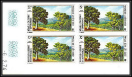 Delcampe - 91971a Nouvelle-Calédonie PA N°148 Paysages Landscape 1974 Arbre Tree Cote Ouest Non Dentelé Imperf ** MNH Coin Daté - Imperforates, Proofs & Errors