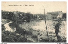 Delcampe - AVUP9-0543-38 - MORESTEL - Joli Paysage A Roche - Morestel