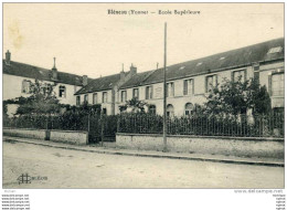 Delcampe - CPA 89  BLENEAU  ECOLE  SUPERIEURE  PARFAIT ETAT - Bleneau