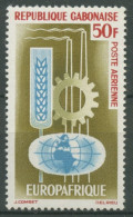 Delcampe - Gabun 1964 Wirtschaftsvertrag Mit Europa 202 Postfrisch - Gabon