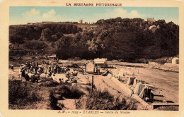 Delcampe - [-30%] FRANCE - Etables - Grèves Du Moulin - Animé - Paysans - Colorisé - Carte Postale Ancienne - Etables-sur-Mer