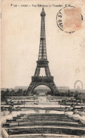 Delcampe - [-30%] FRANCE - Paris - Tour Eiffel Prise Du Trocadéro - Carte Postale Ancienne - Eiffelturm