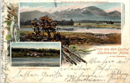 Delcampe - Gruss Aus Dem Gasthof Lauterbacher Mühle An Den Osterseen - Weilheim