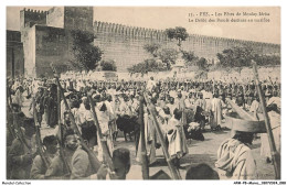 Delcampe - APMP8-0532-MAROC - FEZ - Les Fetes De Moulay Idriss - Le Défilé Des Boeufs Destinés Au Sacrife - Fez