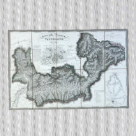 Delcampe - Original 1837 Hand Colored Map Of Valtellina & Sondrio – Antique Italy Engraved Cartography - Geographical Maps