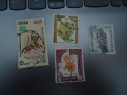 Delcampe - SUDAN  USED 4   STAMPS  LOT - Sudan (1954-...)