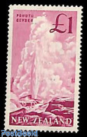 Delcampe - New Zealand 1960 1P, Stamp Out Of Set, Unused (hinged), History - Geology - Ongebruikt