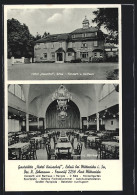 Delcampe - AK Erlau / Rochlitz, Hotel-Restaurant Kaiserhof, Konzert- U. Ballsaal, Aussen- U. Innenansicht - Rochlitz