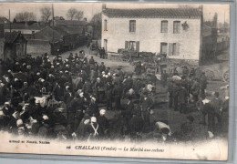 Delcampe - Challans : Le Marché Aux Cochons - Challans