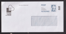Delcampe - PAP Postreponse La Ligue Contre Le Cancer (scan Recto Verso) - Lot 1070655 - Prêts-à-poster: Réponse /Marianne L'Engagée