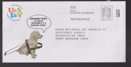 Delcampe - PAP Postreponse UNADEV (scan Recto Verso) - Prêts-à-poster: Réponse /Ciappa-Kavena