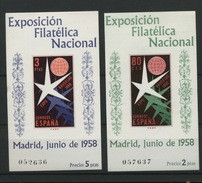 Delcampe - ESPAGNE Bons Blocs 1958  Expo De Bruxelles  Yv.      Cote 90 € - Blocks & Kleinbögen