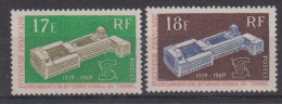 Delcampe - 1969-POLYNESIE N°70/71**  50ième ANNIVERSAIRE DE L'O.I.T. - Unused Stamps