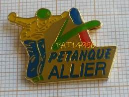 Delcampe - PAT14950 PETANQUE ALLIER VICHY  Dpt 03 - Bocce