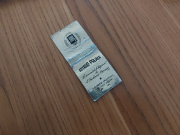 Delcampe - Pochette D'allumettes SUISSE "GSTAAD PALACE - E. SCHERZ - LAUSANNE" - Boites D'allumettes