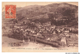 Delcampe - CAR-ACOP1-0024-07 - LAMASTRE - Vue Générale Et Ligne De La Cie C-f-d - Lamastre